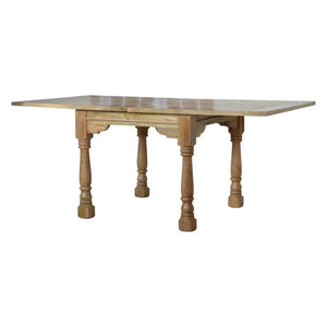 Granary Mango Wood Butterfly Dining Table | Extendable | Turned Legs