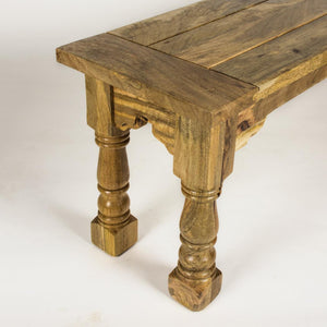 Granary Royale Bench | Classic Farmhouse Style | Versatile Accent Seating