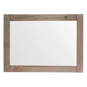 Granary Royale Mirror | Wooden Frame | Decorative Wall Accent