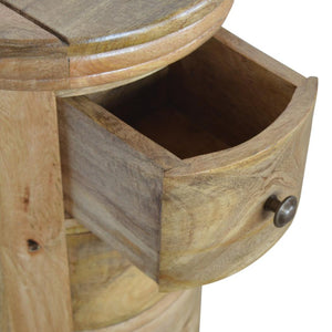Granary Slim Drum Chest | 5 Drawer Storage | Narrow Bedroom Cabinet