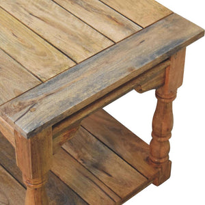 Granary Turned Coffee Table | Sculptural Detail | Timeless Design