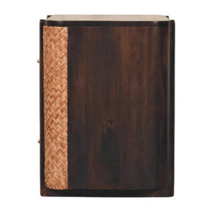 Havana Canefront Drawer Chest | Natural Cane Detail | Textured Bedroom Storage