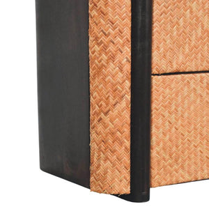 Havana Weave 3-Drawer Chest | Woven Texture | Bedroom Storage