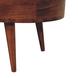 Honey Caramel Coffee Table | Solid Mango Wood | Warm Timber Finish | Minimalist Centre Table