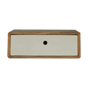 Inclined Wall Mounted Bedside Table | Space Saving | Modern Bedroom Storage