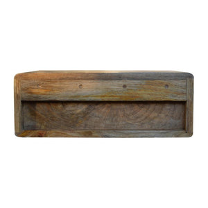 Inclined Wall Mounted Bedside Table | Space Saving | Modern Bedroom Storage
