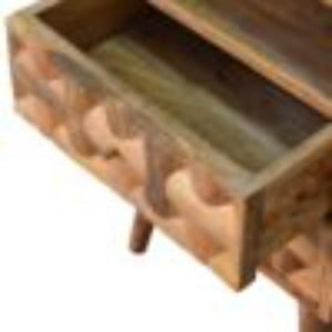 Kita Bedside Table | Contemporary Storage | Compact Bedroom Design