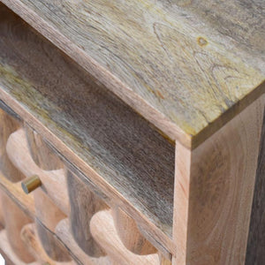 Kita Bedside Table | Contemporary Storage | Compact Bedroom Design