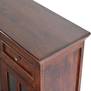 Large Cherry Glazed Sideboard | Statement Storage Cabinet | Dining & Living Furniture