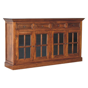 Large Glazed Sideboard | Statement Storage Cabinet | Contemporary Home Furniture