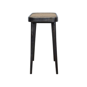Larissa Console Table | Solid Mango Wood | Carbon Black Finish | Hallway Furniture