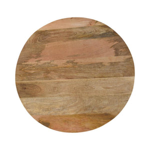 Larissa Round Coffee Table | Solid Mango Wood | Contemporary Design