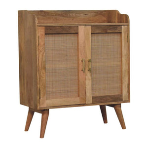 Larissa T-Bar Raised Cabinet | Elevated Storage | Sculptural Design