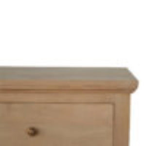 Mango Wood Chest of Drawers | Natural Timber | Bedroom Storage