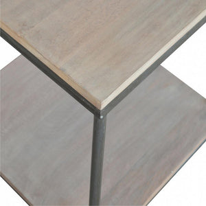 Mango Wood Side Table | Natural Timber | Versatile Occasional Table