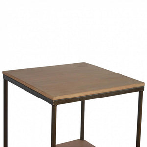 Mango Wood Side Table | Natural Timber | Versatile Occasional Table