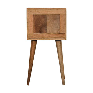 Mini Bone Inlay 2-Drawer Bedside | 2 Drawers | Handcrafted Storage