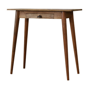 Mini Nordic Style Writing Desk | Solid Wood | Compact Home Office Desk