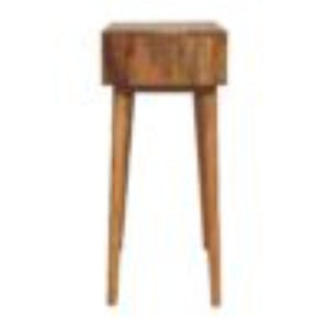 Mini Pink Dressing Table | Painted Detail | Compact Vanity Storage
