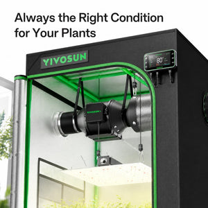 Mini Smart Indoor Grow Tent Kit | 2x2 ft | 100W Full Spectrum LED