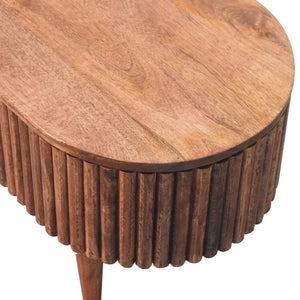 Mokka Coffee Table | Solid Mango Wood | Honey Caramel Finish