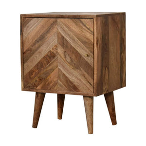 Muna Bedside Table | Compact Bedroom Storage | Contemporary Design