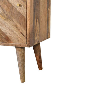 Muna Bedside Table | Compact Bedroom Storage | Contemporary Design
