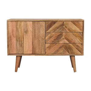 Muna Mixed Sideboard | Mixed Finish Design | Versatile Storage Cabinet