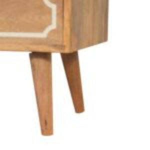 Nepal Media Unit | Solid Mango Wood | TV and Entertainment Storage