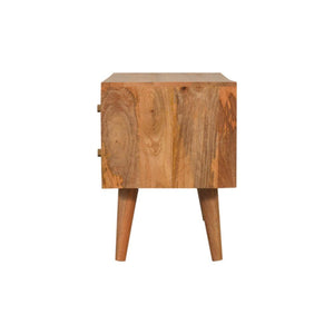Nepal Media Unit | Solid Mango Wood | TV and Entertainment Storage