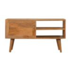 Nepal Media Unit | Solid Mango Wood | TV and Entertainment Storage