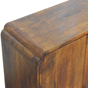Newton Chestnut Cabinet | Warm Timber Storage | Versatile Living Room Furniture