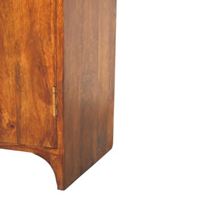 Newton Chestnut Cabinet | Warm Timber Storage | Versatile Living Room Furniture