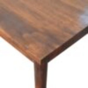 Nordic Dining Table | Chestnut Finish | Scandinavian-Inspired Design