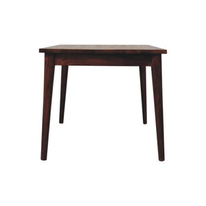 Nordic Dining Table | Chestnut Finish | Scandinavian-Inspired Design