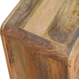 Oak-Inspired Naya Bedside | Solid Mango Wood | Artisan-Crafted Design