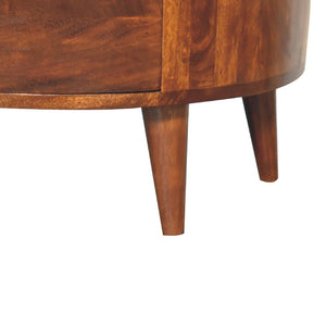 Odyssey Chest | Solid Mango Wood | Natural Wood Finish | Artisan-Crafted Design