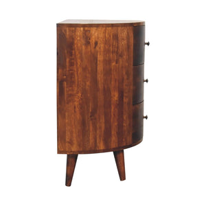 Odyssey Chest | Solid Mango Wood | Natural Wood Finish | Artisan-Crafted Design
