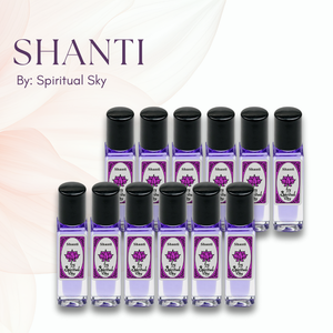 Spiritual Sky Perfume Oil - Shanti (Aphrodisia) - 12 Pack