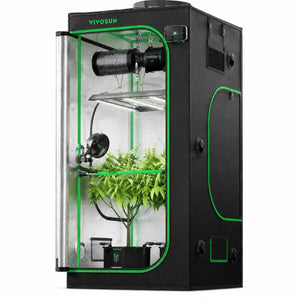 PRO 360° Airflow Grow Tent System | 3x3 ft | 350W Tunable Spectrum LED