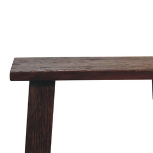 Reclaimed High Stool | Reclaimed Teak, Oak & Pine | Natural Finish | Counter & Bar Seating