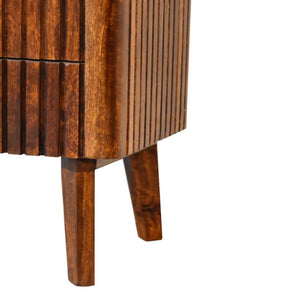 Reeve Bedside Table | Compact Bedroom Storage | Contemporary Design