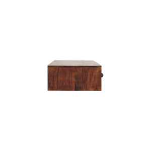 Roasted Almond Slim Console Table | Narrow Hallway Furniture