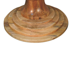 Round Turned Dining Table | Sculptural Pedestal Style | Timeless Design