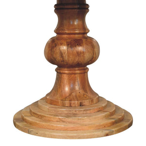 Round Turned Dining Table | Sculptural Pedestal Style | Timeless Design