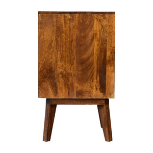 Samara Bedside Table | Compact Bedroom Storage | Contemporary Design