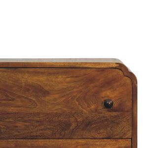 Scalloped-Edge Chest | Decorative Bedroom Storage
