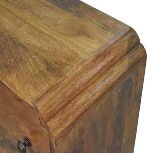 Scalloped-Edge Chest | Decorative Bedroom Storage