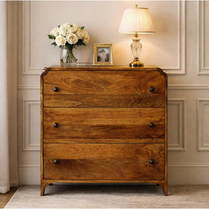 Scalloped-Edge Chest | Decorative Bedroom Storage