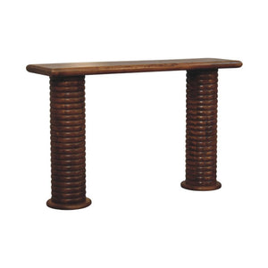 Sculpted Leg Console Table | Sculptural Detail | Statement Hallway Furniture